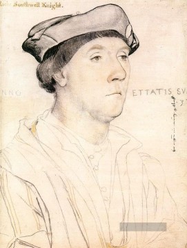  Hans Werke - Porträt von Sir Richard Southwell Renaissance Hans Holbein der Jüngere